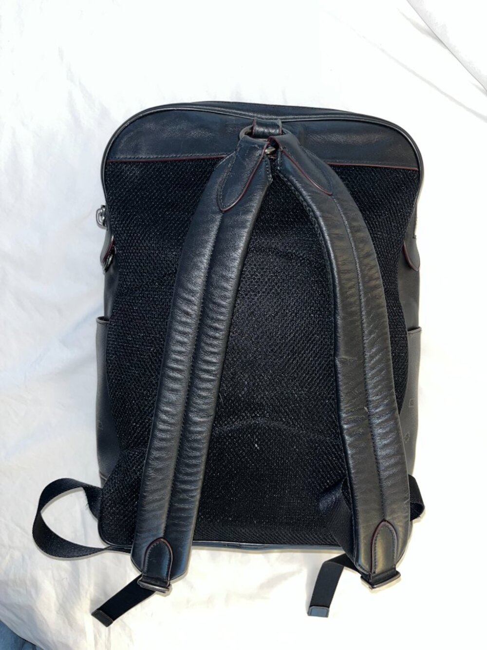 Graham Backpack with Spikey Diamond Print - Black - Picture 5 of 8